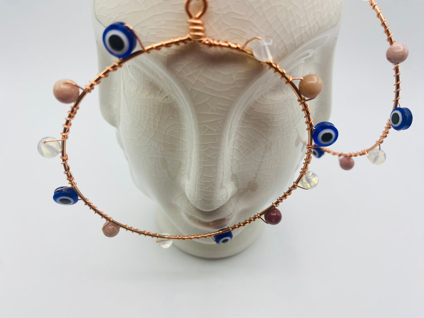 Evil Eye Hoop Earrings