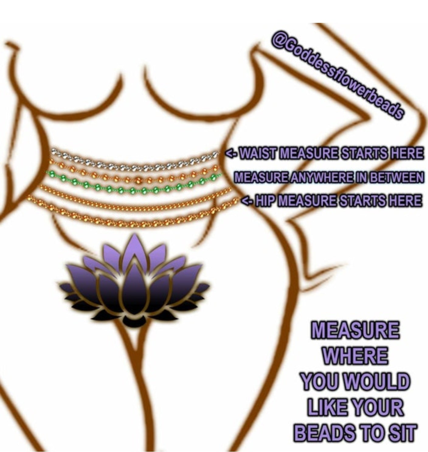 Opal discount waist beads